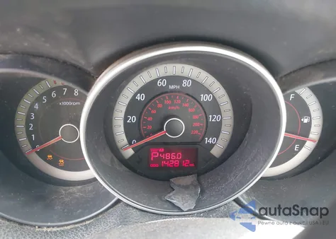 2012 Kia Forte Ex z USA, uszkodzony, nr VIN KNAFU4A22C5605387